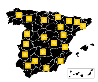 Mapa españa modificado