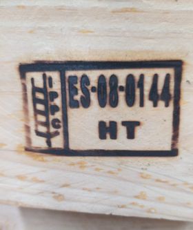 Código de marcado de madera