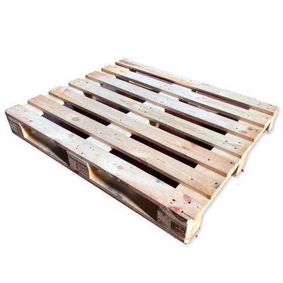 Pallet de madera estándar rectangular